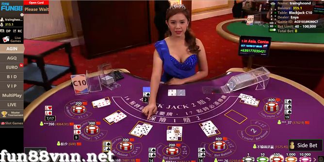 Blackjack online tại Fun88 Blackjack online tại Fun88