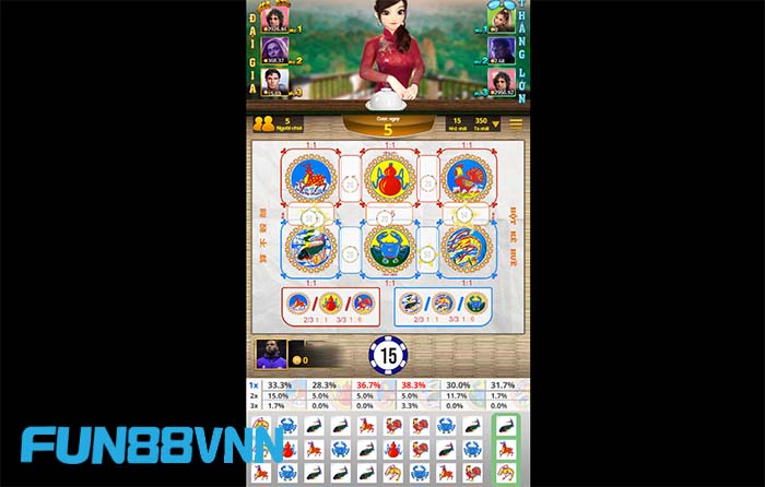 Bầu cua tôm cá online Bầu cua tôm cá online